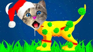 Happy Little Kitten Adventure - Kitten And Animals On A Christmas Journey - Cartoon Story