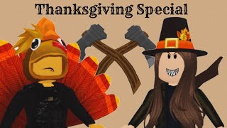 The Turkey And Pilgrim War! Roblox Adopt Me Thanksgiving and 400 Sub Special
