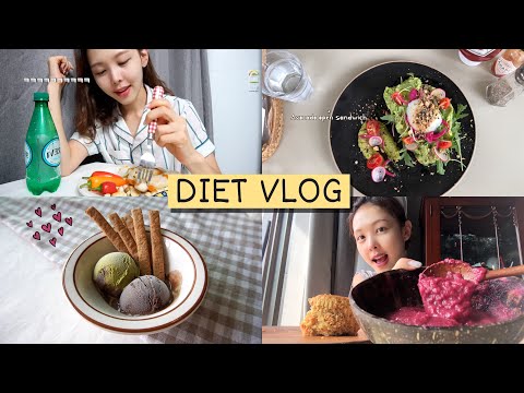 SUB)맛있는 <strong>다이어트</strong> <strong>식단</strong> 브이로그 :D 굽네몰 닭가슴살 이벤트, <strong>저칼로리</strong> 아이스크림, 연남동 나들이 - 🌿