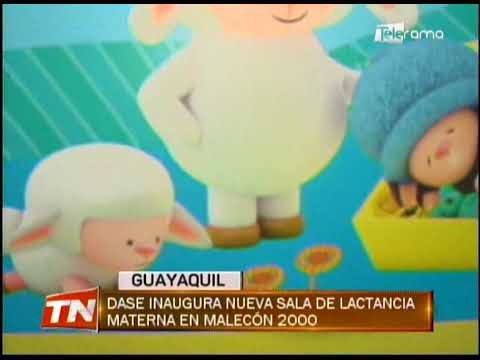 Dase inaugura nueva sala de lactancia materna en Malecón 2000