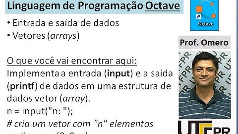 [Octave] Aula 37: Vetores (arrays) - Entrada e saída de dados