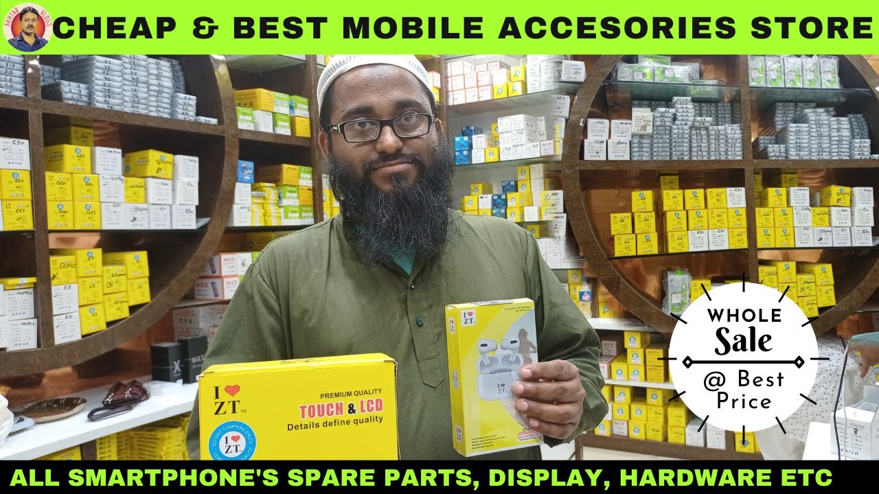 Kolkata Mobile Accessories Wholesale Market | Cheap and Best Quality Mobile Spare Parts Sale