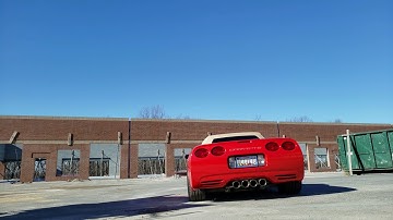 C5 Corvette TSP Torquer v4 cam SLP loudmouth straight pipe FBO