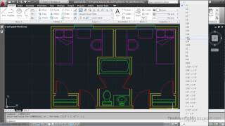 Famous AutoCAD 2012 Introduction Training-1601 Using the Annotative property to automatically size text Profile