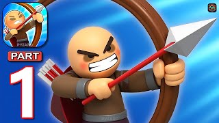 Archer Shooter 3D - Gameplay Walkthrough Part 1 - Stickman Archer Shooter King (Android, iOS) screenshot 4