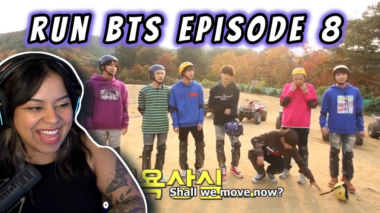 REACTING to RUN BTS episode 8 'TREASURE HUNT'
