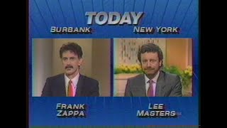 Frank Zappa The Today Show - NBC - April 1, 1988 - From my Master