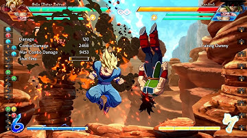 DBFZ goku same side vanish + loops