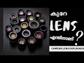 Camera lens explained in malayalam   focal length  what is focal leanth in malayalam
