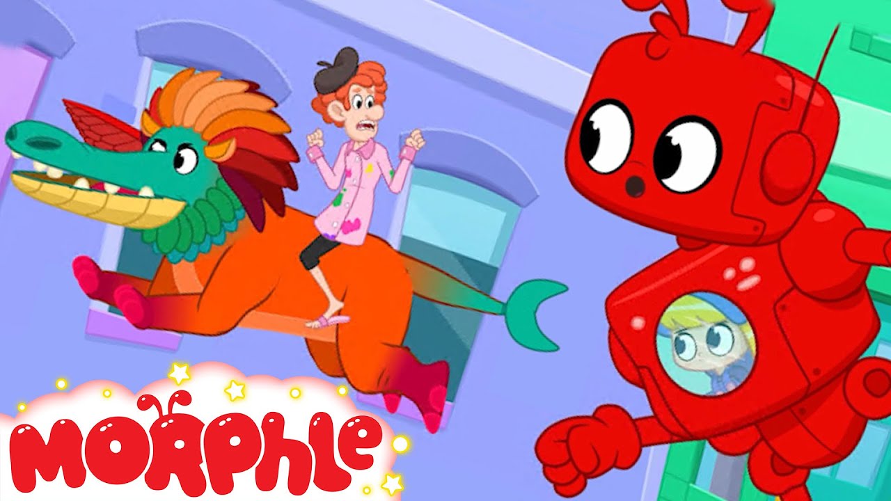 ⁣The Angry Painted Monster | Mila and Morphle Cartoons | Morphle vs Orphle - Kids Videos