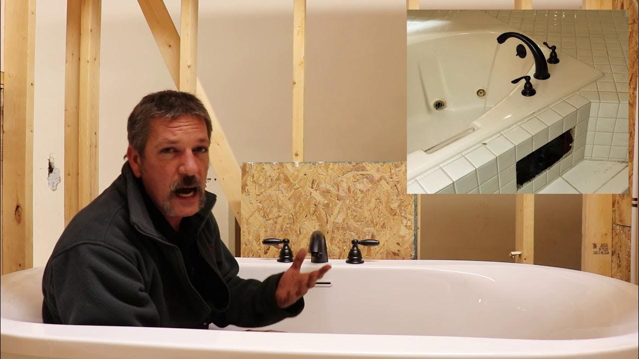 Installing a Roman Tub Valve YouTube