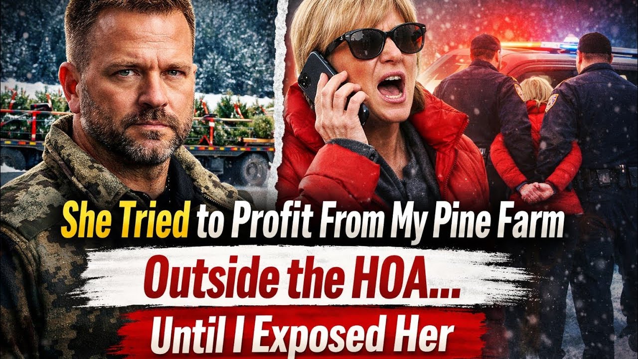 She Tried to Profit From My Pine Farm Outside the HOA… Until I Exposed Her