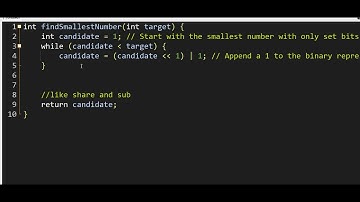 Smallest Number With All Set Bits || leetcode weekly-contest-426