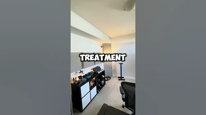 Recording Studio Install Setup With A 4’ x 6’ Cloud In Our Fabric Upgrade Option Dulce Angora!