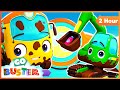 Buster Is Sick (He Misses The Birthday Party) | Go Learn With Buster | Videos for Kids