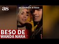 WANDA NARA Y Su BESO Con El Cantante ARGENTINO LGANTE AS