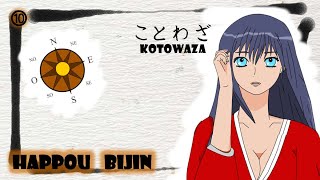 Proverbi Giapponesi - Happou Bijin Kotowaza