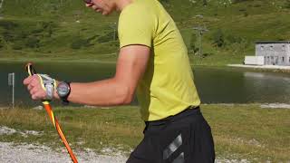 Skimo Sommertraining - Langsamer Skigang