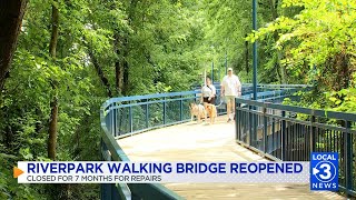Tennessee Riverwalk Bridge reopens in time for Memorial Day weekend