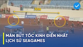 Màn chạy nước rút kinh điển nhất của VĐV điền kinh Việt Nam tạo nên lịch sử SEA Games