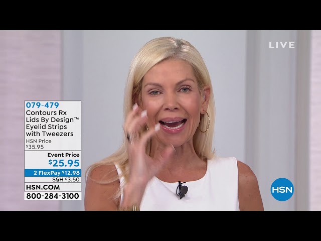 Contours Rx on HSN, design, These LIVE HSN demos are a testament to just  how easy LIDS BY DESIGN is to use. Lift and contour your eyes in seconds!
