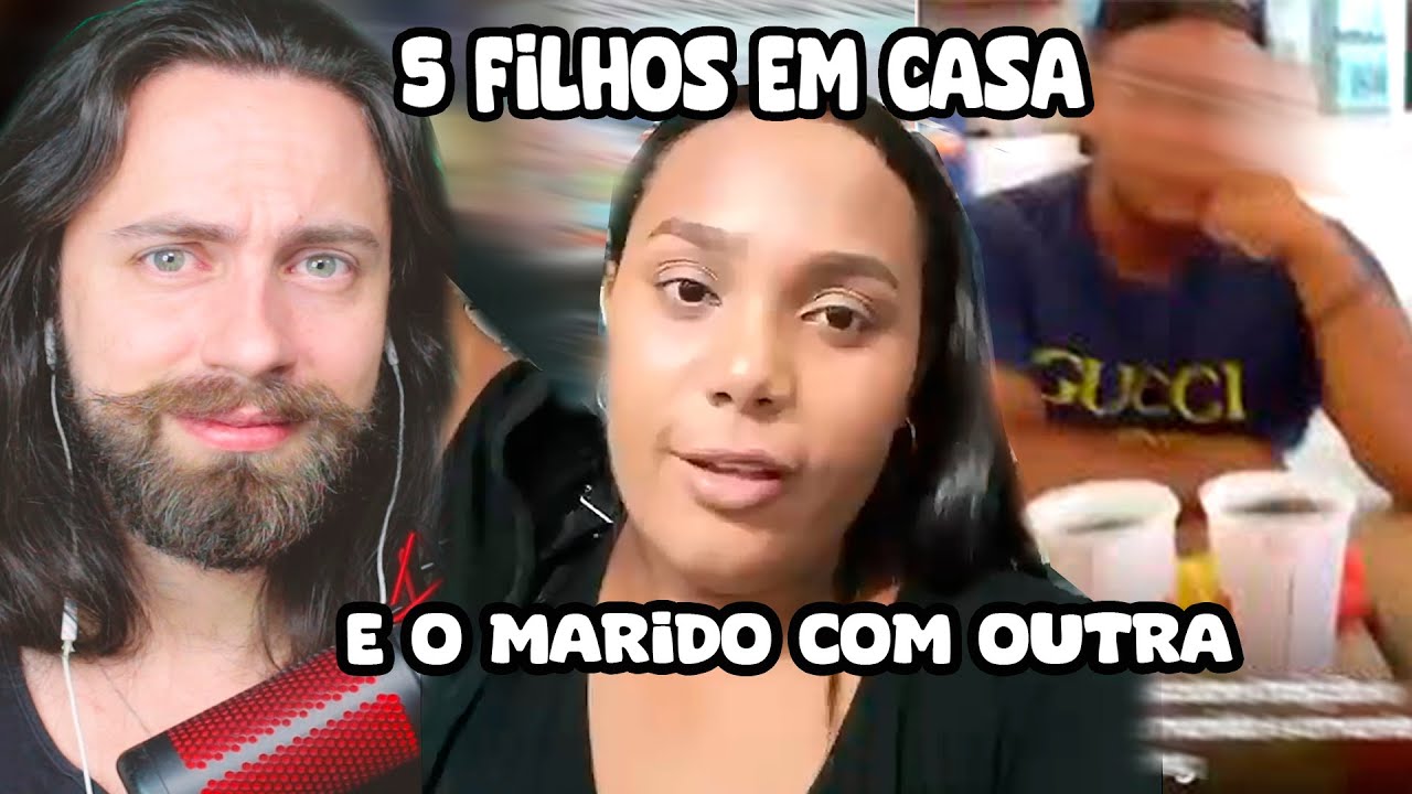 pegou marido com OUTRA no Mc DONALD'S