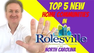 Rolesville NC's BEST KEPT SECRET for New Construction Home Buyers!