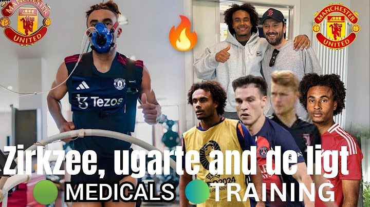 MANCHESTER UNITED TRANSFERS: DE LIGT, ZIRKZEE & UGARTE UNDERGO MEDICALS - EXCLUSIVE UPDATES!