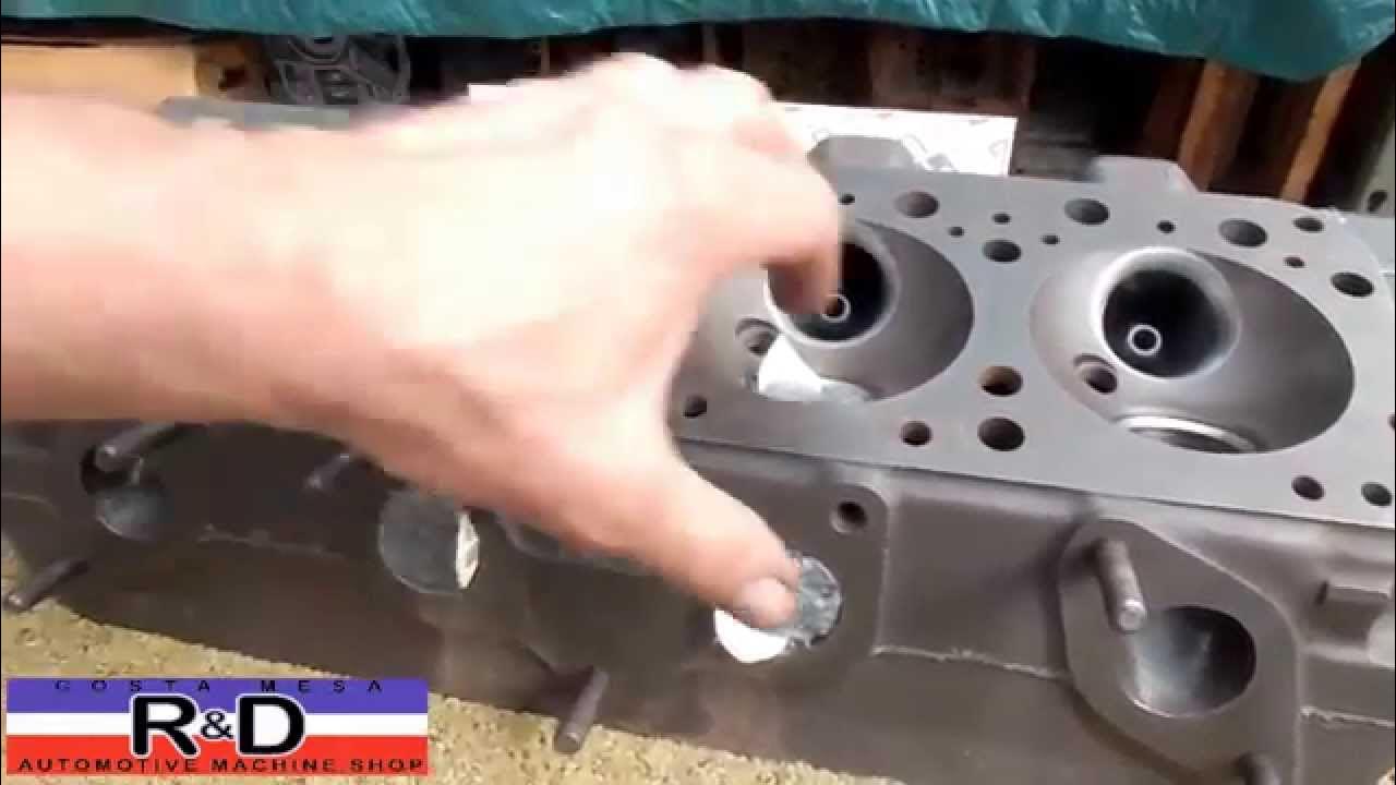 Hemi Head Heat Riser Block Off YouTube