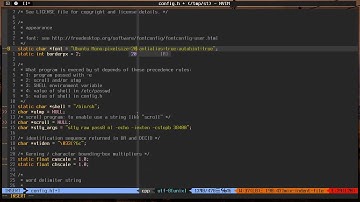 #7 Scroll back patch and mouse scroll patch for st terminal.