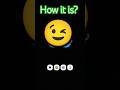 Emoji Changing||Comment me How it is? Like👍 and SUBSCRIBE❤️(not forcing) #shorts#satisfying