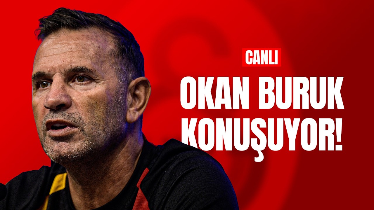 CANLI - Okan Buruk konuşuyor | Lille 2-4 Galatasaray | Maç Sonu Basın Toplantısı