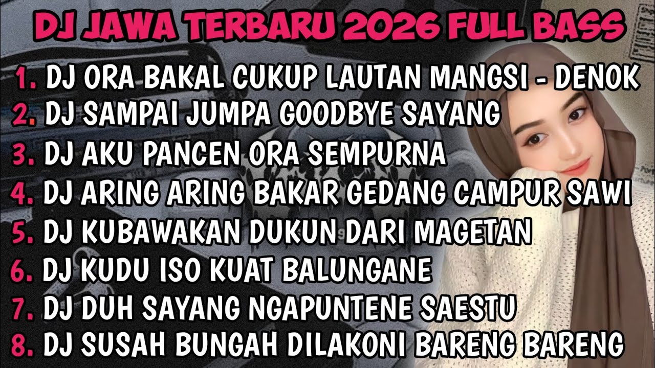DJ JAWA TERBARU 2025 FULL BASS🎵 | DJ DENOK X DJ TAMU UNDANGAN X DJ ROPANG VIRAL MENGKANE !!