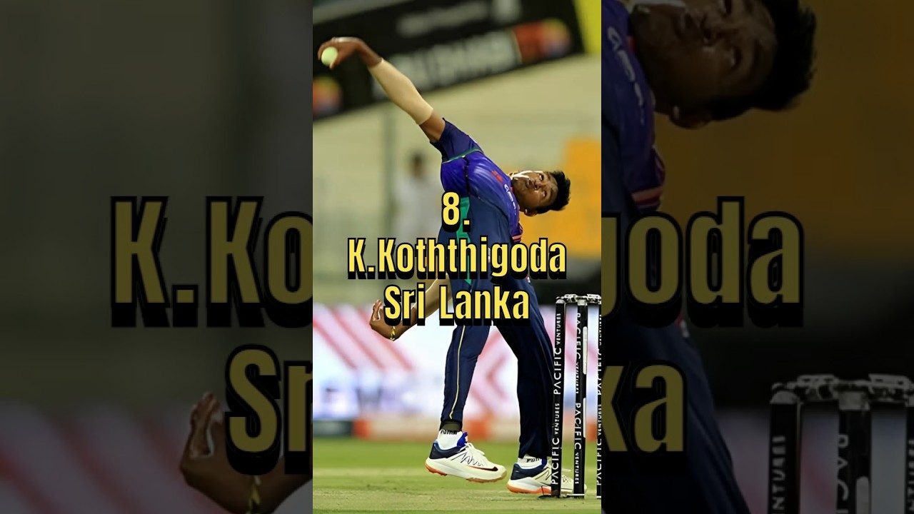 Top 10 Unique Actions in the Cricket History