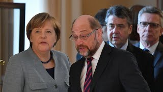 Germany: SPD backs coalition talks with Merkel's conservatives