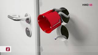 Krabice Do Dutých Stěn Hwd 68