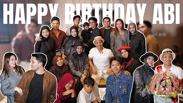 Thariq Aaliyah Kasih Kado Ulang Tahun Abi