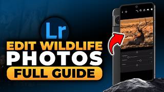 How To Edit Wildlife Photos in Lightroom Mobile (𝟮𝟬𝟮𝟲) | BEST FULL GUIDE | NO Yapping | FAST & EASY screenshot 1