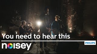 DELS Performs in a Tunnel Shaft with a String Quartet - You Need To Hear This