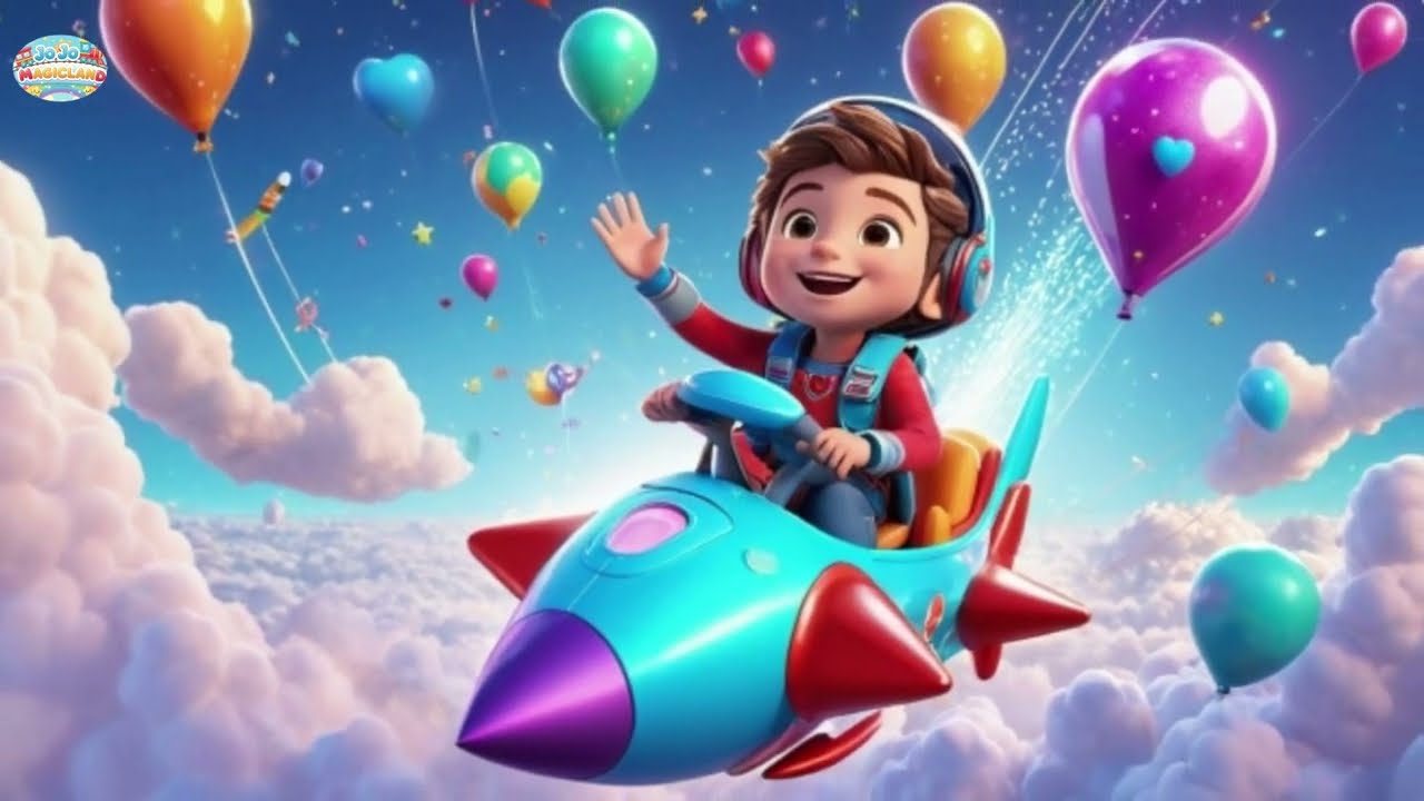 Ricky’s Star Adventure 🌈🪐 | Fun Learning Rhyme for Kids | Space Exploration Song