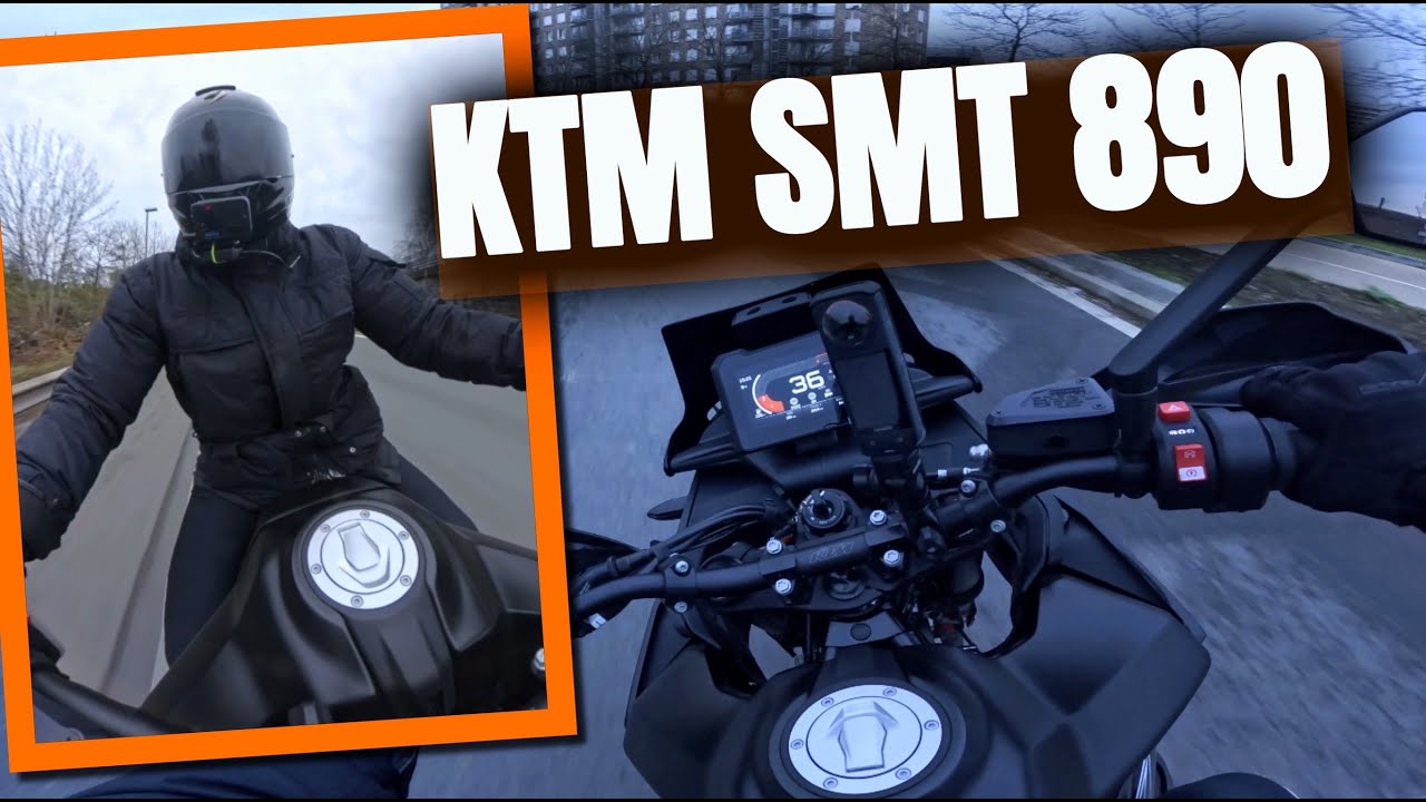 LE MIX PARFAIT ENTRE UN TRAIL ET UN SUPERMOTARD | KTM SMT 890