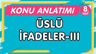 Lgs Üslü İfadeler-Iii 8.Sınıf Matematik Yeni̇ Nesi̇l Konu Anlatımı-Pdf Imt Hoca