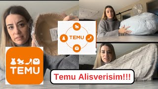 €130 EURO TEMU UNBOXiNG!! Neler Aldim!! Birlikte Acalim!#temu #temuhaul #temufinds