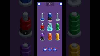 Famous Nuts Sort Master Level 20 Walkthrough | Nuts Sort Level 20 Net Worth