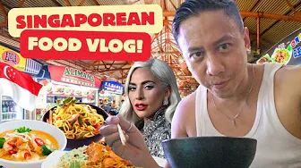Eating Where Lady Gaga Ate in Singapore 🇸🇬 | Vlog #1840 [4K]