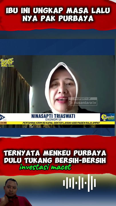 BANYAK YANG TIDAK TAU‼️TERNYATA PK PURBAYA DULUNYA TUKANG BERES² INVESTASI MACET #shorts