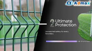 Admax curve or 3d fence for gardening landscapes buildings Admax curve or 3d fence for gardening landscapes buildings