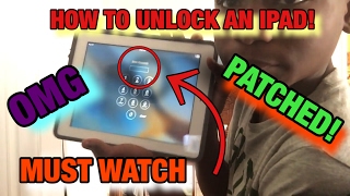 How to unlock an iPad without the passcode! WITHOUT A COMPUTER  (2022)