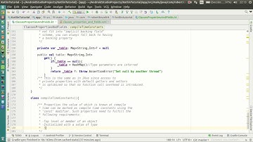 Android Kotlin Tutorial #066 - Class Properties and Fields - Compile-Time Constants