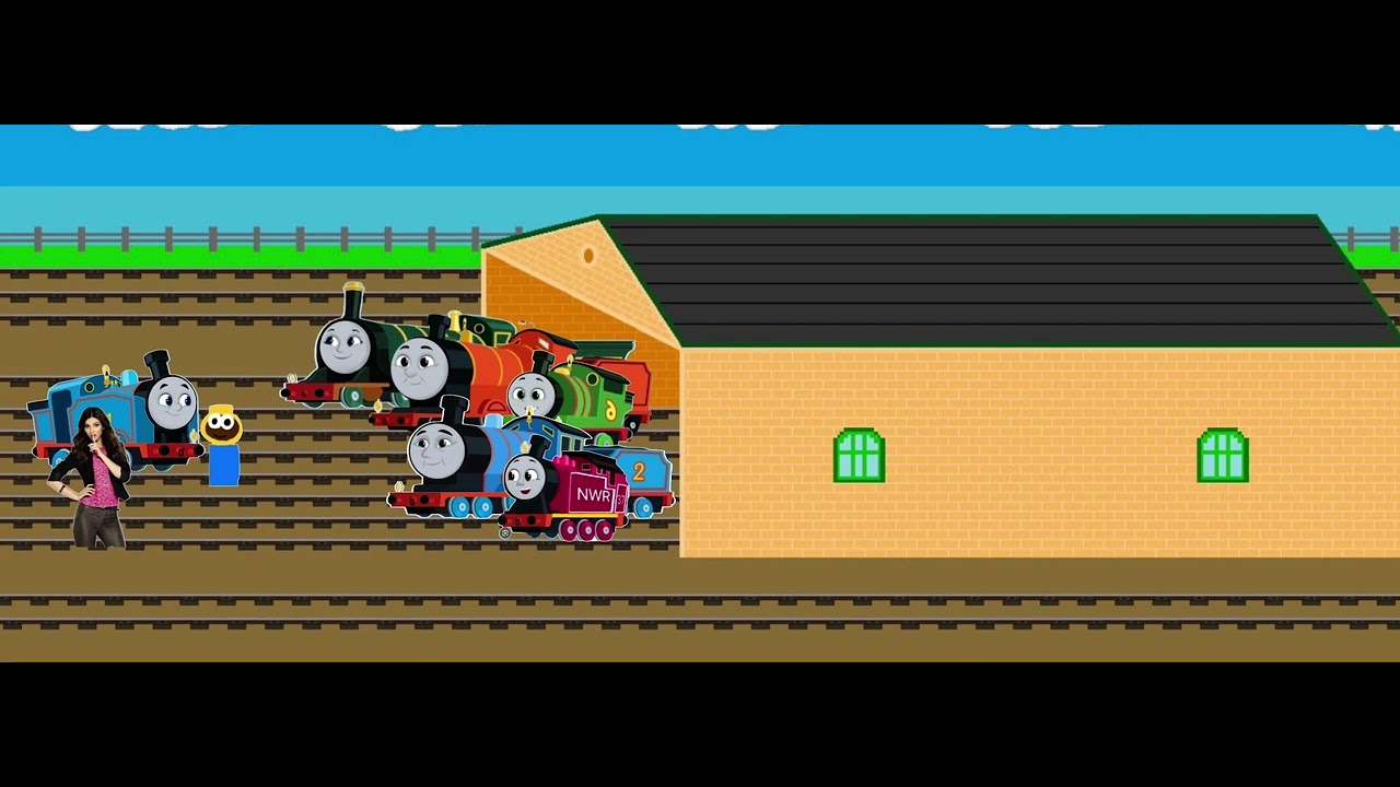The Sneak peek of Thomas & Friends and Victorious Crossover Show ...